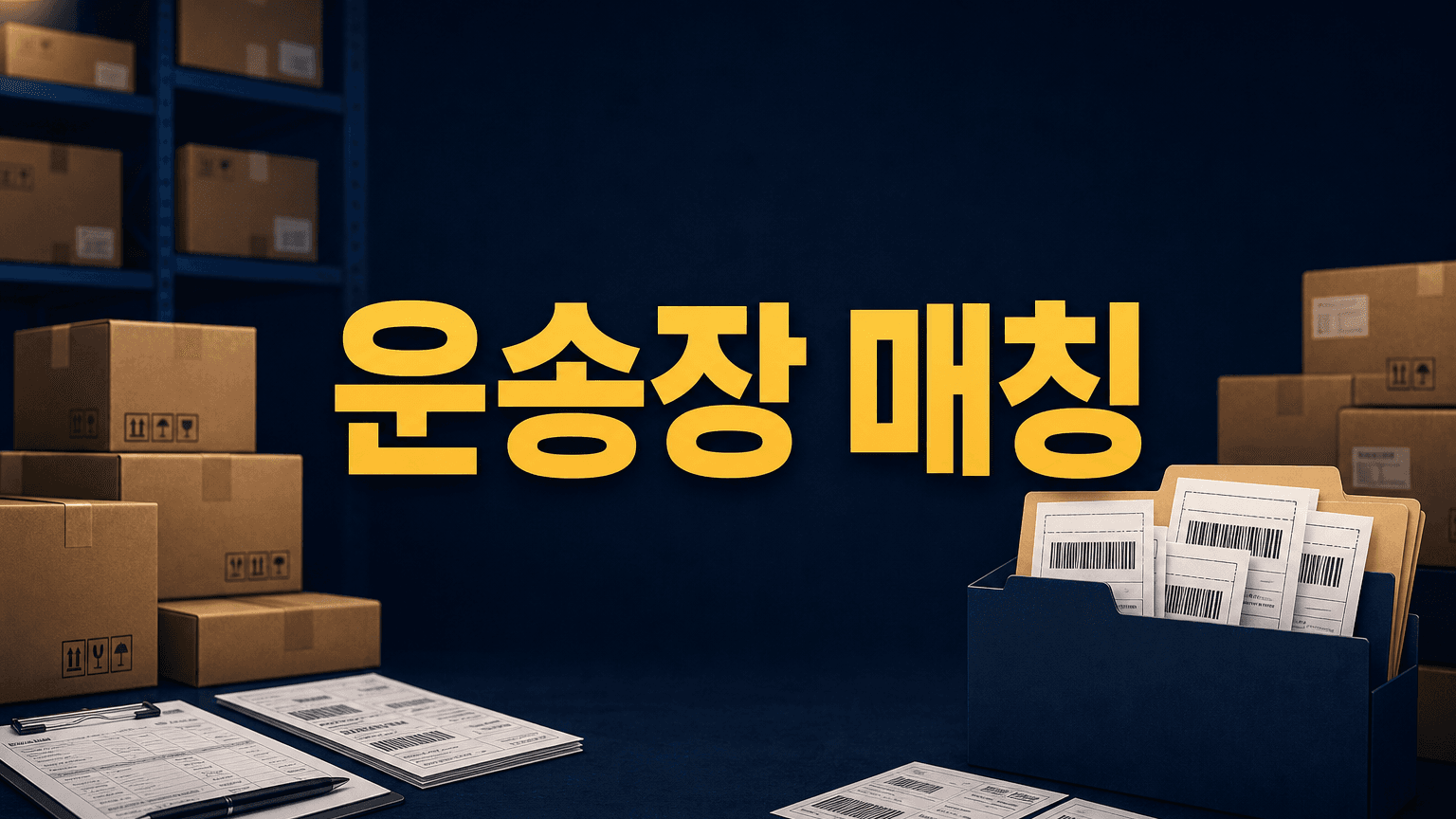 중국 배송대행 운송장 여러 개, 창고 입고 전에 묶는 순서