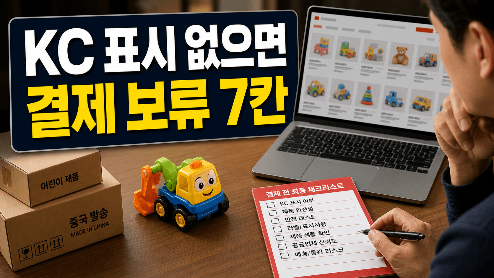 1688 어린이용품 첫 사입, KC 표시 없을 때 결제 보류 7칸