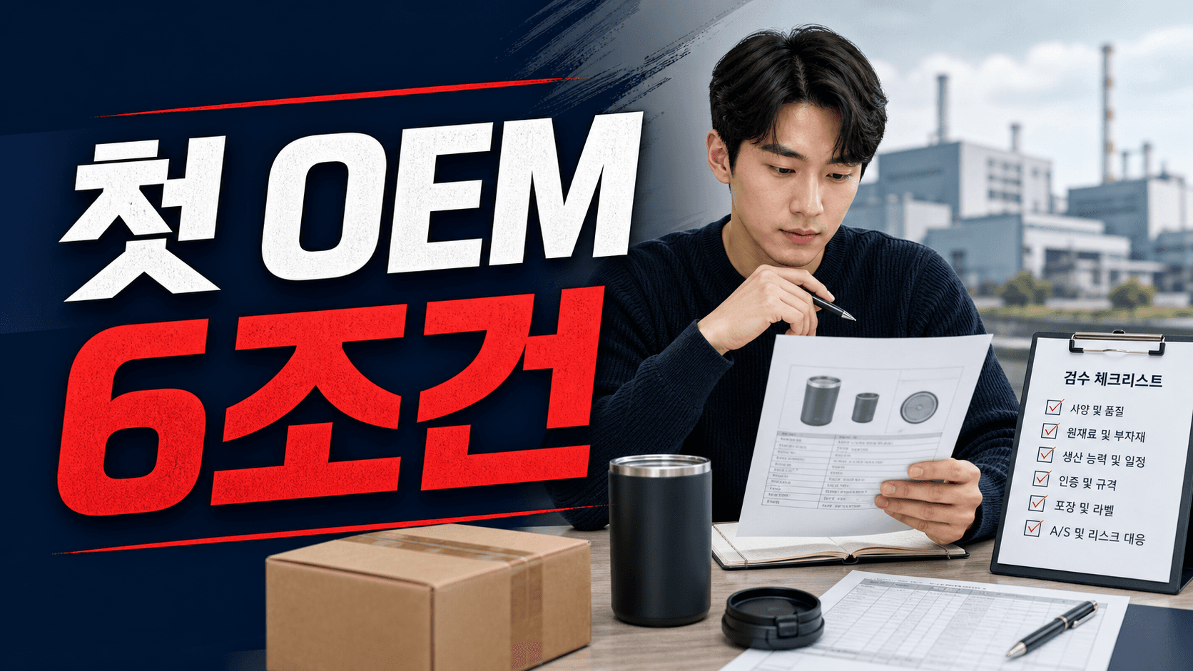 중국 OEM 첫 발주 전 결제 보류 기준 6가지
